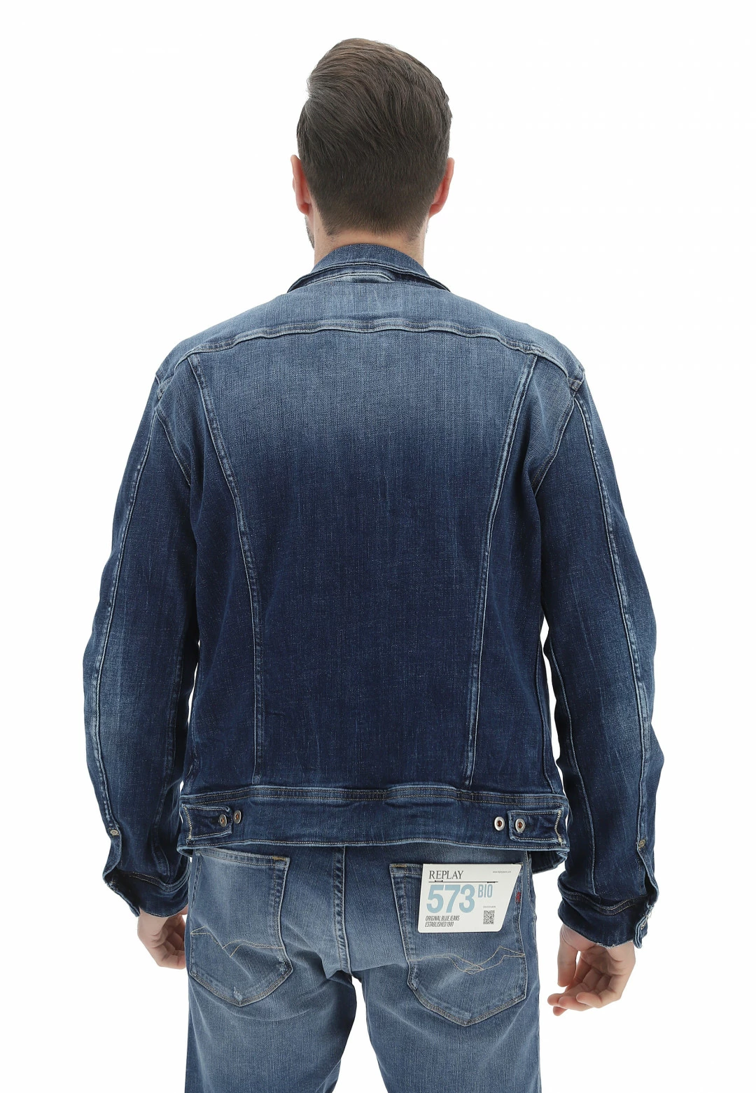 Giubbino In Denim Replay Uomo 5 Giubbino In Denim Replay Uomo - immagine 3