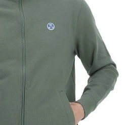 Felpa Con Collo A Fascia North Sails Basic Full Zip Uomo -Lacoste shop b8c7d00665f93609b57c372aee4353ba