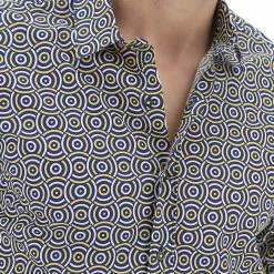 TUPERTU Camicia Stretch Fantasia Tu Per Tu T130 -Lacoste shop b8fcac33d7a2f1683a5b4117196bbdb2