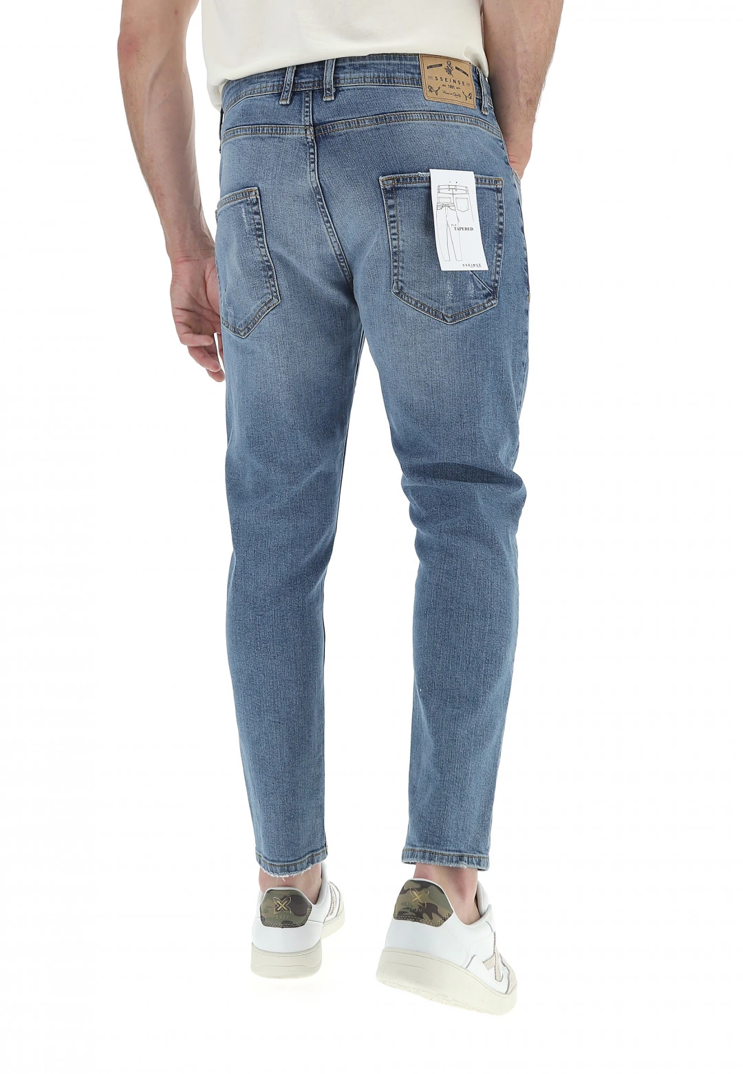 Jeans Sseinse Tapered Fit Uomo 5 Jeans Sseinse Tapered Fit Uomo - immagine 3