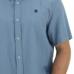 Camicia A Maniche Corte Timberland Misto Lino Art. A2dqz -Lacoste shop b99f4f3cfcfb32a7f8be79b07573f70b