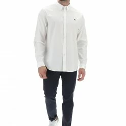 Camicia Uomo Lacoste Tinta Unita Con Logo Sul Petto Regular Fit -Lacoste shop baca5a6700473895edfa3b98dd4ec5b0