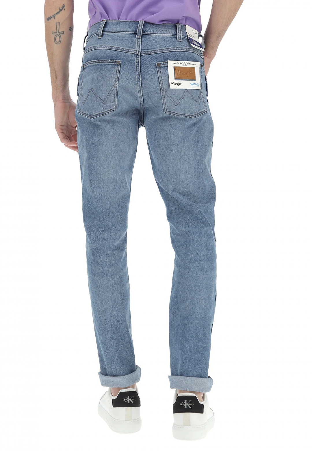 Jeans Wrangler Mod. Larston 812 365cool W18sylz70 5 Jeans Wrangler Mod. Larston 812 365cool W18sylz70 - immagine 3