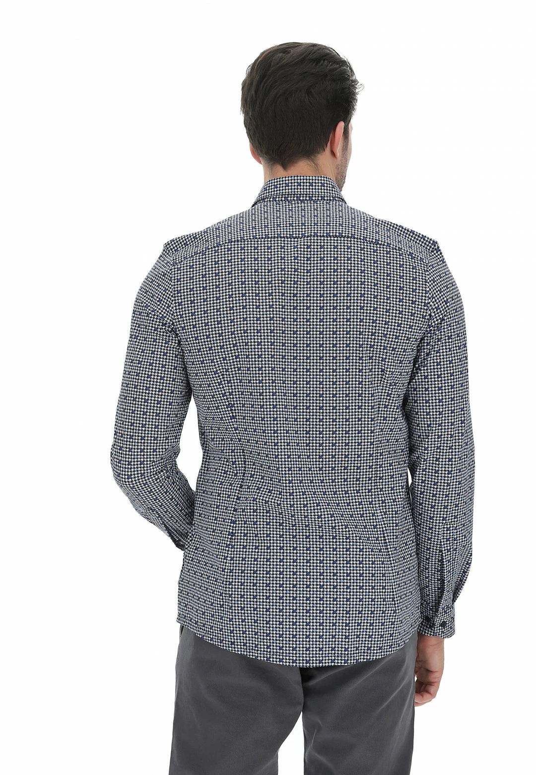 Camicia Uomo Olymp Stretch In Fantasia 5 Camicia Uomo Olymp Stretch In Fantasia - immagine 3