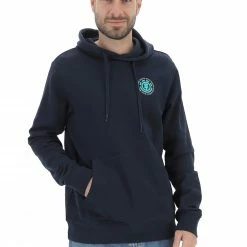Felpa Con Cappuccio Element Big Logo Sul Retro Uomo