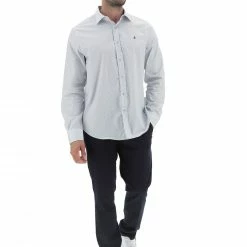 Camicia Manica Lunga Microfantasia Navigare Nvc3202 -Lacoste shop bf20683bb4dba0b11bd319d28c92a20a