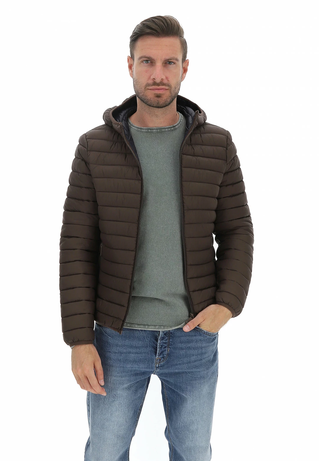 8.9 OTTOPUNTONOVE Giubbotto Imbottitio Light Con Cappuccio 8.9 Uomo 32 8.9 OTTOPUNTONOVE Giubbotto Imbottitio Light Con Cappuccio 8.9 Uomo - immagine 30