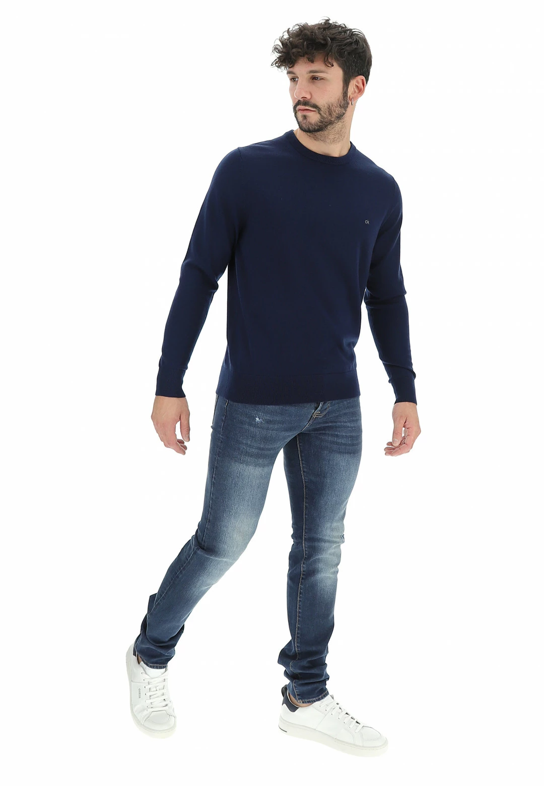 Girocollo In Lana Merinos Calvin Klein K10k102727 26 Girocollo In Lana Merinos Calvin Klein K10k102727 - immagine 24