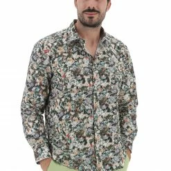 Camicia Fantasia Floreale Brango Uomo -Lacoste shop c1d2f92c9a29d880a1e89e4ef70cea3f
