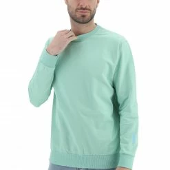EKS Felpa Girocollo èks Basic Stretch Uomo -Lacoste shop c2818d30230acc968c78fafbd789e9a9