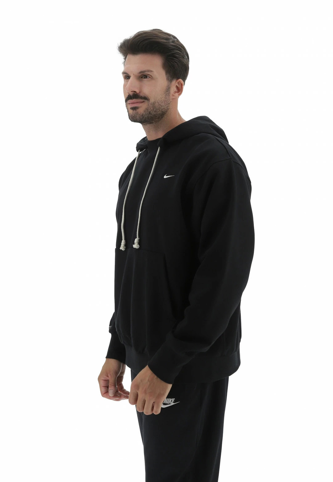 Felpa Con Cappuccio Nike Uomo Con Logo Tasca A Marsupio E Zip Laterale 9 Felpa Con Cappuccio Nike Uomo Con Logo Tasca A Marsupio E Zip Laterale - immagine 7