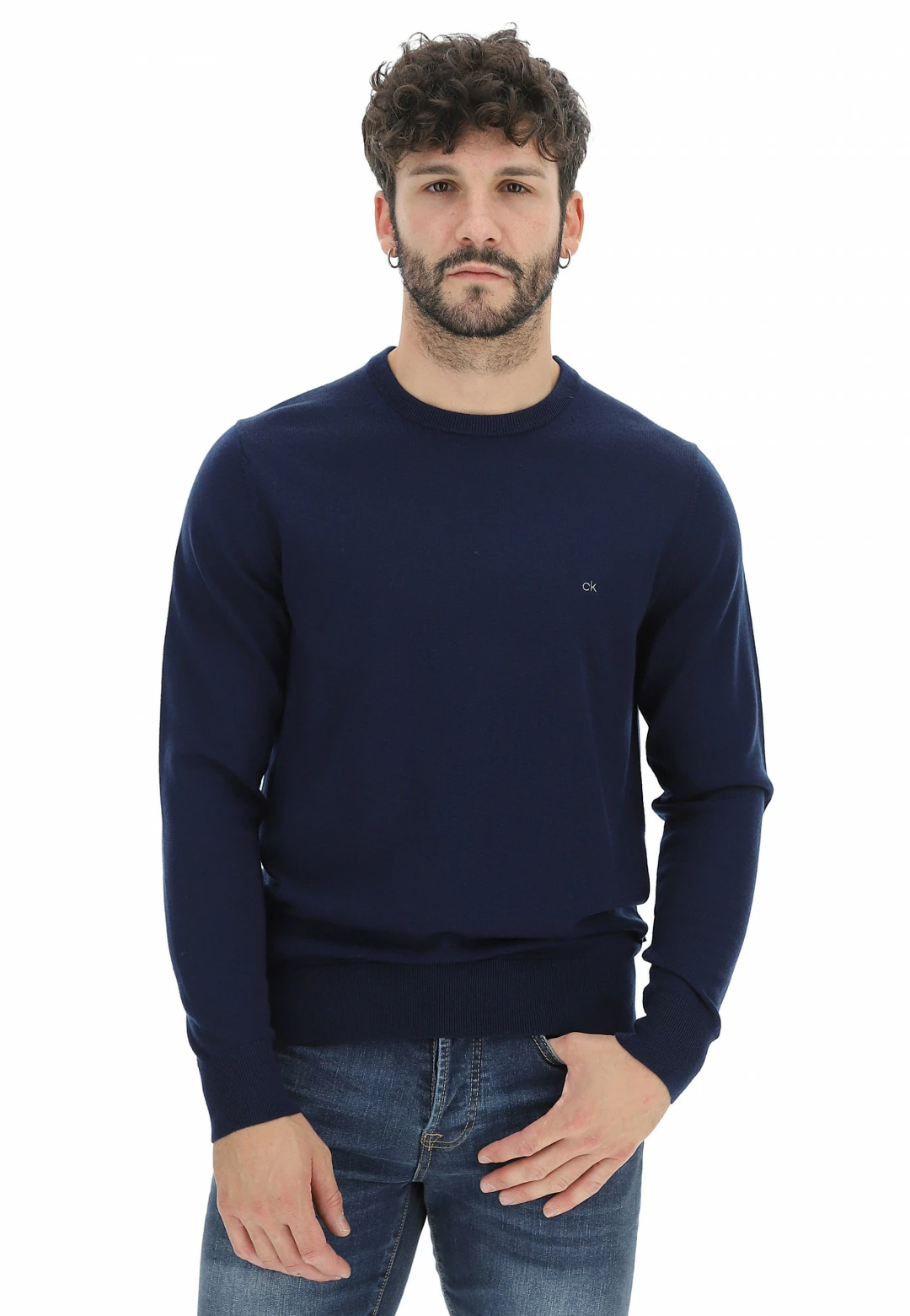 Girocollo In Lana Merinos Calvin Klein K10k102727 24 Girocollo In Lana Merinos Calvin Klein K10k102727 - immagine 22