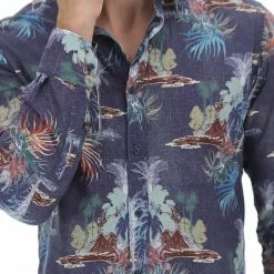 Camicia Manica Lunga Fantasia All Over Tupertu -Lacoste shop c311ce11eabab5661ad4d144284b877e