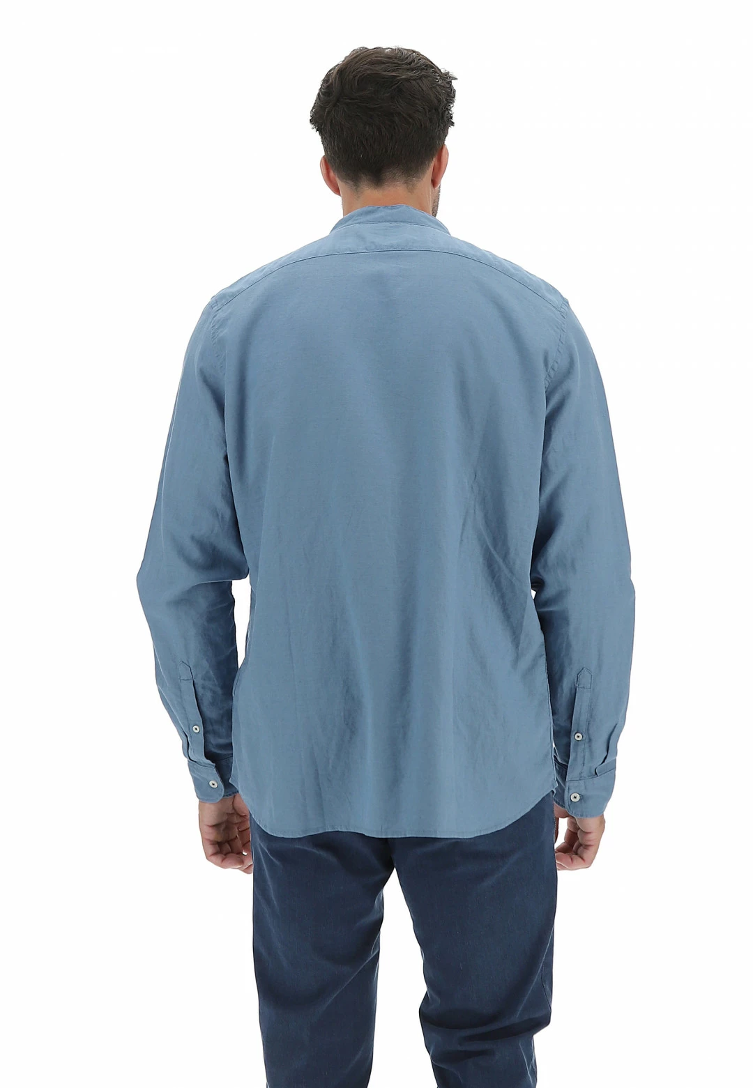 Camicia Coreana In Lino Timberland Tb0a2dqx 5 Camicia Coreana In Lino Timberland Tb0a2dqx - immagine 3