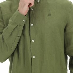 Camicia Timberland Uomo In Lino Con Logo Ricamato Tono Su Tono 30 Camicia Timberland Uomo In Lino Con Logo Ricamato Tono Su Tono -Lacoste shop c3eefa694e6df480545d533df0039f60