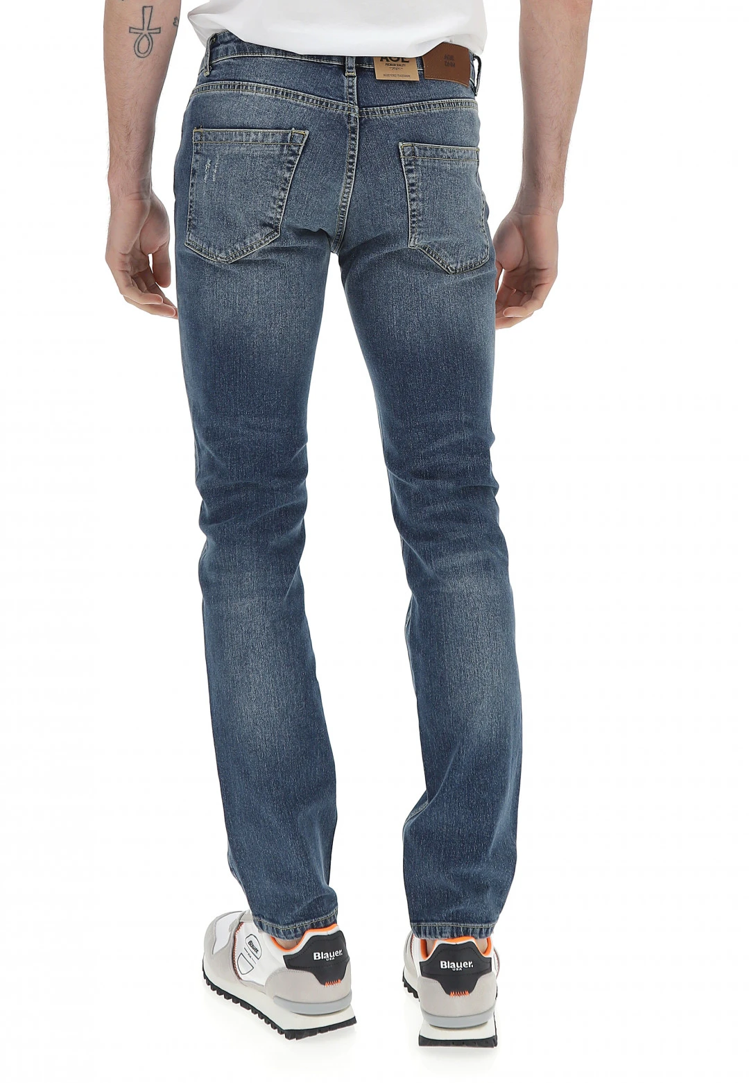 Jeans Uomo Super Slim Fit Elasticizzati Age 5 Jeans Uomo Super Slim Fit Elasticizzati Age - immagine 3
