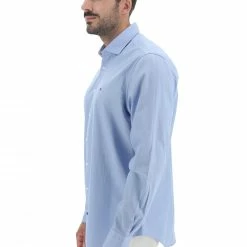 Camicia Uomo Tommy Hilfiger Slim Fit Con Logo Piccolo Ricamato -Lacoste shop c4dea42b62f46d2ecc0b9dfd75dcaee9