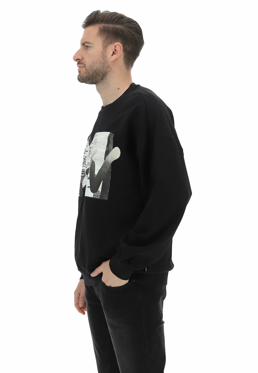 ONLY E SONS Felpa Girocollo Con Stampa Mtv Only & Sons 4 ONLY E SONS Felpa Girocollo Con Stampa Mtv Only & Sons - immagine 2