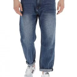 8.9 OTTOPUNTONOVE Jeans Uomo 8.9 Loose Fit Con Rotture