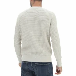 Maglioncino Girocollo Calvin Klein Con Lavorazione Waffle E Patch Uomo -Lacoste shop c572d829cc48f1a5a79e0de372ace282