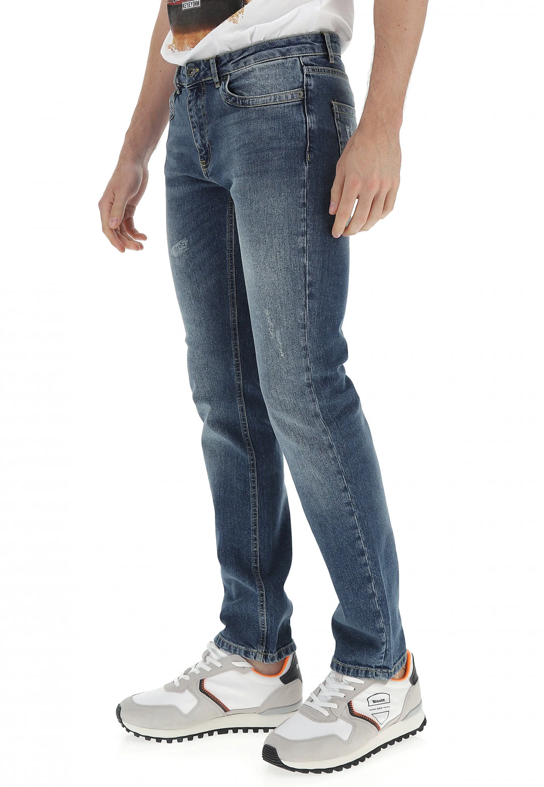 Jeans Uomo Super Slim Fit Elasticizzati Age 4 Jeans Uomo Super Slim Fit Elasticizzati Age - immagine 2
