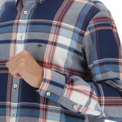 Camicia Fynch-hatton In Cotone A Quadri Uomo -Lacoste shop c5ca52c1c70e16123fcc0b67bd93703a