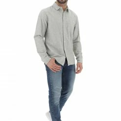 Camicia Blend Uomo Rigata All Over Con Taschino Sul Petto 20 Camicia Blend Uomo Rigata All Over Con Taschino Sul Petto -Lacoste shop c627ba64cf89d9d64f933ed21b507ad0