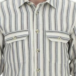 8.9 OTTOPUNTONOVE Camicia A Righe Misto Lino 8.9 Uomo -Lacoste shop c6bfa7a6886e433300fa496c3c8d5378