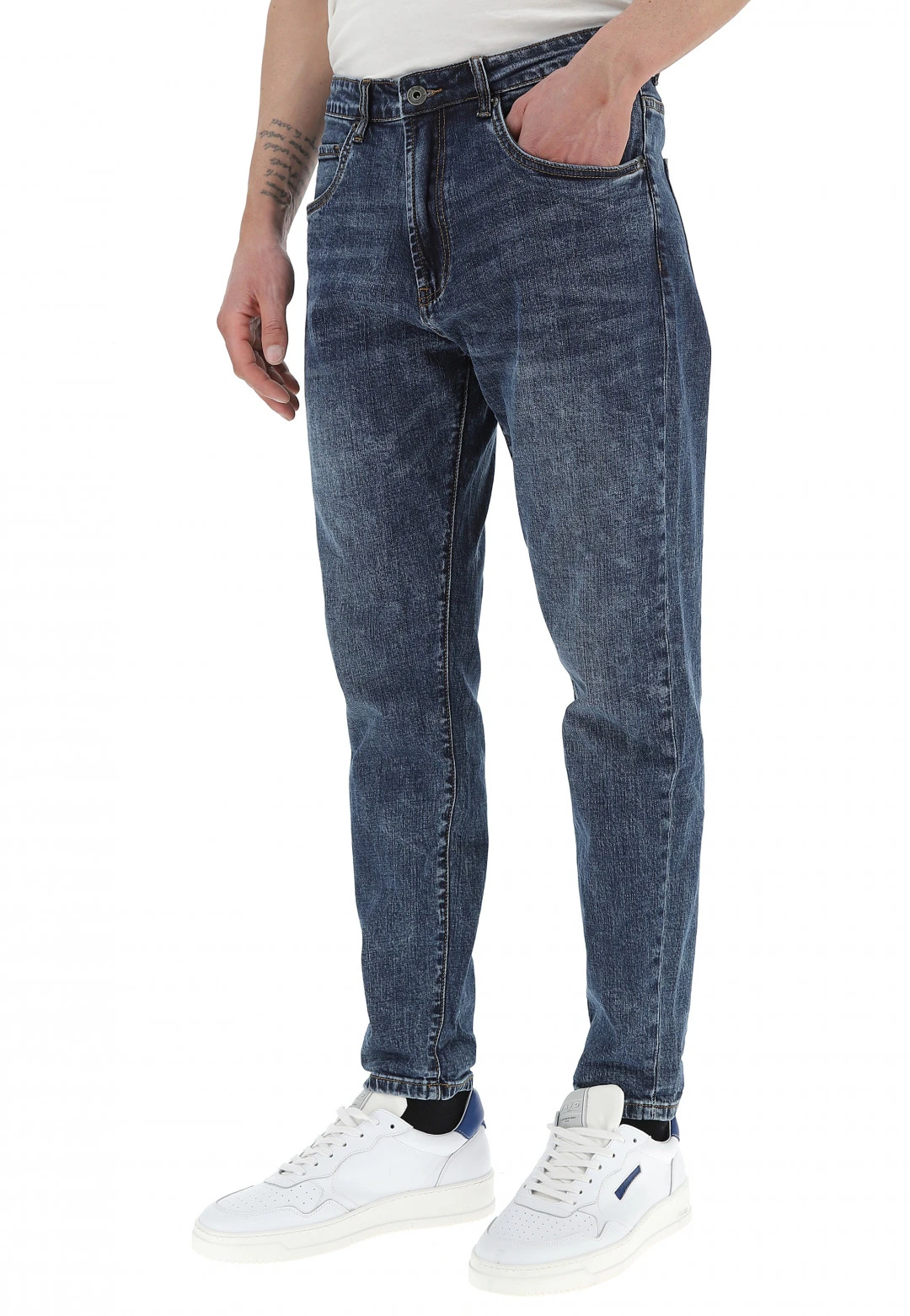 8.9 OTTOPUNTONOVE Jeans Baloon Fit 8.9 Uomo Lavaggio Scuro 4 8.9 OTTOPUNTONOVE Jeans Baloon Fit 8.9 Uomo Lavaggio Scuro - immagine 2