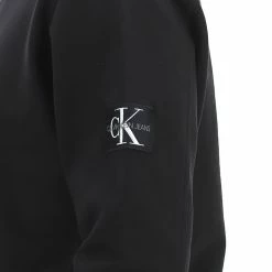 Felpa Uomo Girocollo Calvin Klein Jeans Con Patch Logo Su Manica E Costine Laterali -Lacoste shop c70f0a29b51fae15b4e36753866dbd32