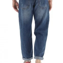 8.9 OTTOPUNTONOVE Jeans Uomo 8.9 Loose Fit Con Rotture -Lacoste shop c7ce45de7b681b7aa2fe8a1089032761