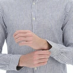 Over-D Camicia Over/d Con Collo Alla Corena In Misto Lino A Righe 21 Over-D Camicia Over/d Con Collo Alla Corena In Misto Lino A Righe -Lacoste shop c8ffafce5185973f5708205fa17a7a10