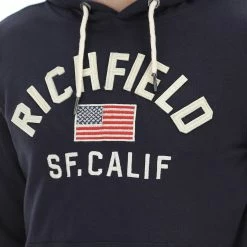Felpa Con Cappuccio Garzata Richfield Bandiera Usa -Lacoste shop c971bed4aa3dfecc8929513e544d0be4