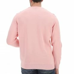 Maglioncino Girocollo Lacoste Uomo Tinta Unita Con Logo A Contrasto Sul Petto 23 Maglioncino Girocollo Lacoste Uomo Tinta Unita Con Logo A Contrasto Sul Petto -Lacoste shop c9fd1cd670bf323549cf8832df95045e