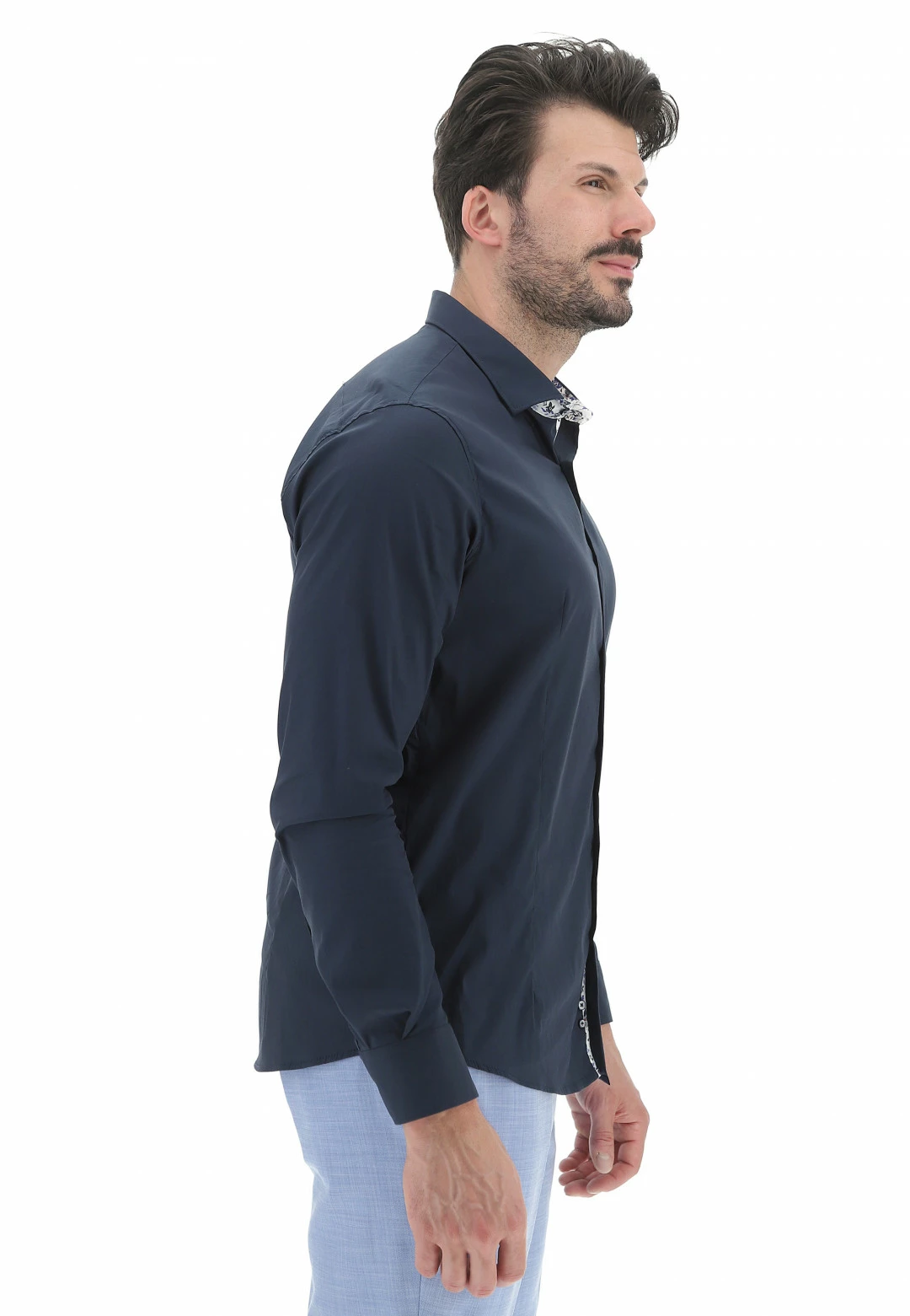 EKS Camicia èks Stretch Con Profilo In Fantasia Uomo 14 EKS Camicia èks Stretch Con Profilo In Fantasia Uomo - immagine 12