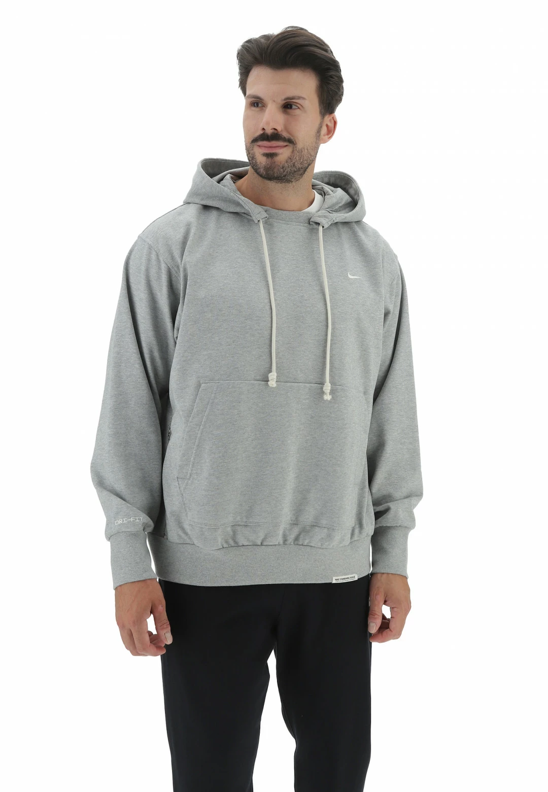 Felpa Con Cappuccio Nike Uomo Con Logo Tasca A Marsupio E Zip Laterale 3 Felpa Con Cappuccio Nike Uomo Con Logo Tasca A Marsupio E Zip Laterale