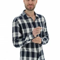ONLY E SONS Camicia Manica Lunga Con Quadro Only&sons