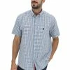 ROTTE MEDITERRANEE Camicia A Quadretti Azzurro/blu/marrone Colletto Botton Down -Lacoste shop cb0a2c0ce3d92ae15690250c99a74c15