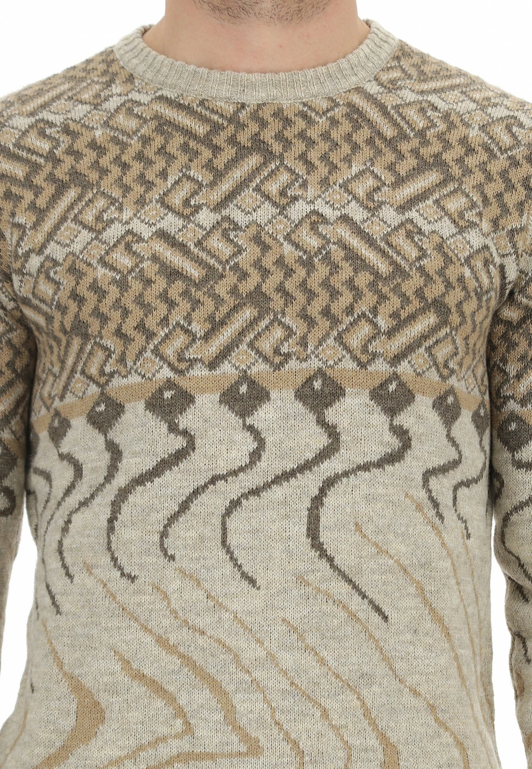 Girocollo Fantasia Misto Lana Age 11 Girocollo Fantasia Misto Lana Age - immagine 9