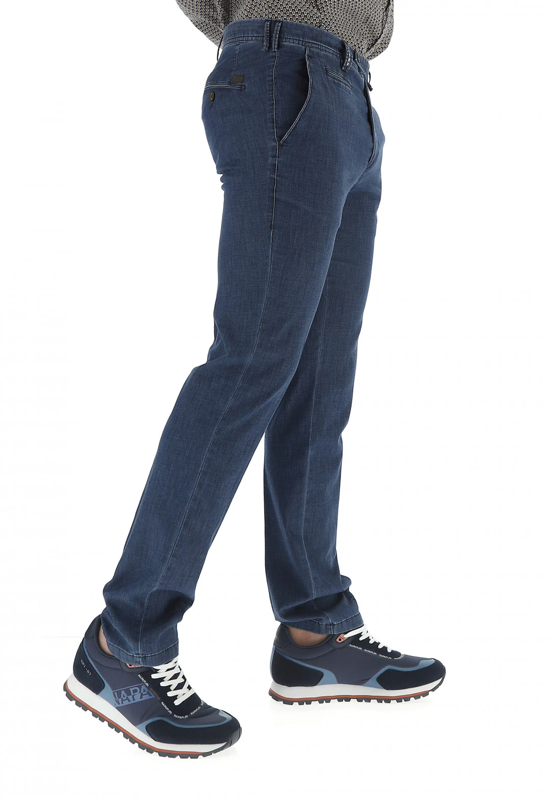 Pantalone Effetto Denim Rotte Mediterranee Art. Rmcamposd4 4 Pantalone Effetto Denim Rotte Mediterranee Art. Rmcamposd4 - immagine 2