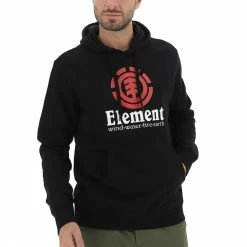 Felpa Con Cappuccio Element Felpata Con Logo E Tasca A Marsupio Centrale