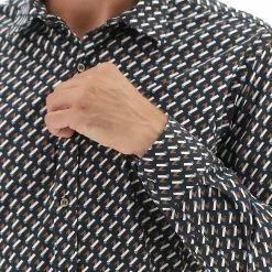 8.9 OTTOPUNTONOVE Camicia 8.9 Fantasi Multicolore Mod. Donatello -Lacoste shop cf5685bcc532af5b5dbe66914d3a92b9