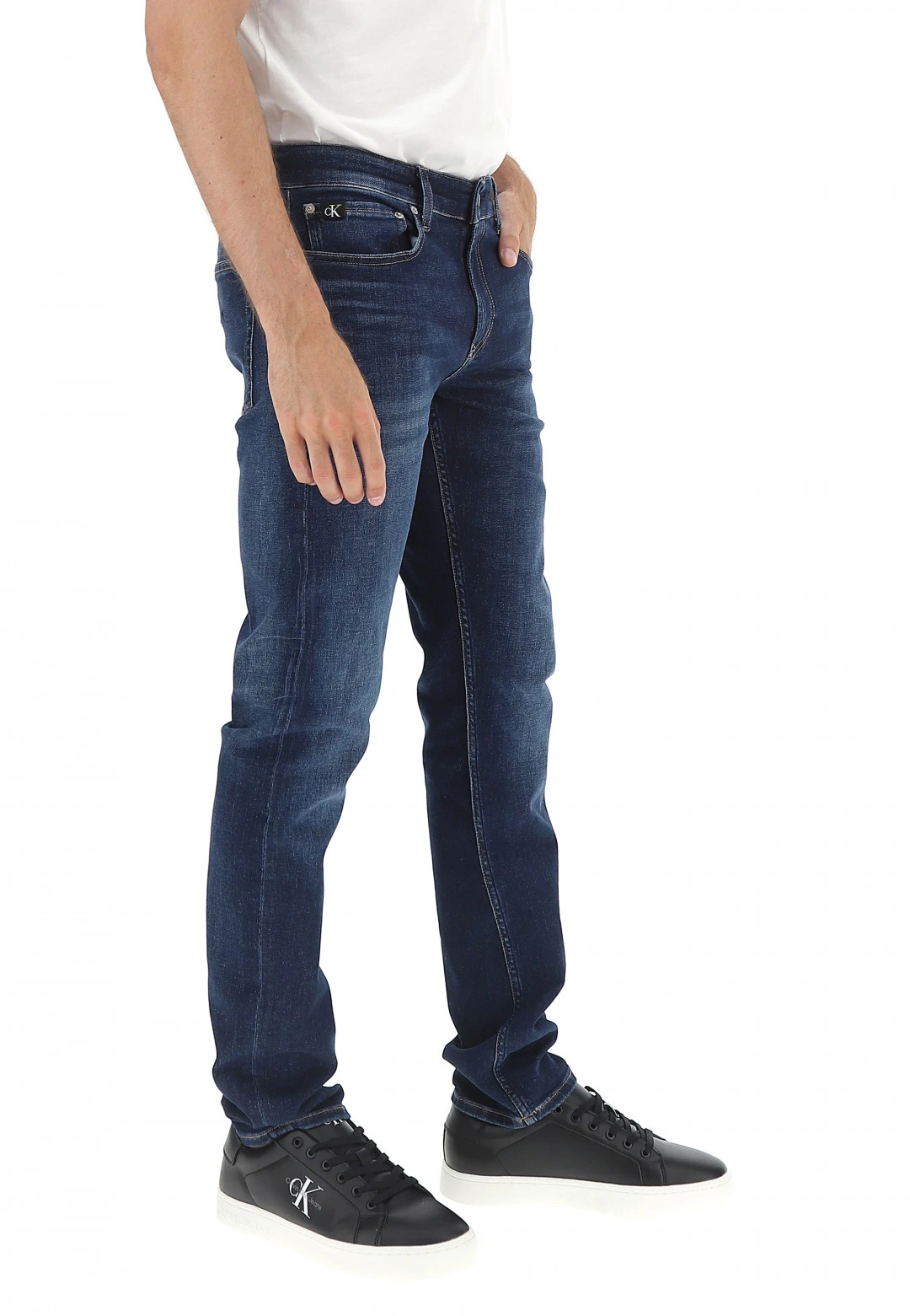 Jeans Calvin Klein Jeans J30j323384 Uomo Slim Fit Stretch 5 Jeans Calvin Klein Jeans J30j323384 Uomo Slim Fit Stretch - immagine 3