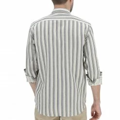 8.9 OTTOPUNTONOVE Camicia A Righe Misto Lino 8.9 Uomo -Lacoste shop cfb751c600edf818301fe230b48b9579