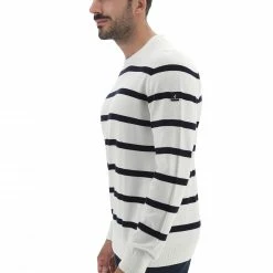 Girocollo Leggero A Righe Navigare Uomo -Lacoste shop cfc1a82c1e1dea27cbec749aaabaa4cc