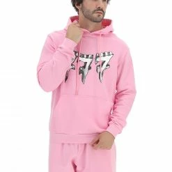 777 Felpa Triplosette Con Cappuccio E Logo A Fumetto Frontale -Lacoste shop d01ba9e8fca73c538600b2bb5f4eeabc