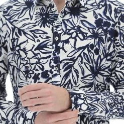 Gaudi Camicia Floreale Gaudì Uomo Gu45034 -Lacoste shop d04255b095e46e96b201f8b7ae0edff2