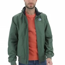 Giubbino Antivento Uomo North Sails Tinta Unita Full Zip In Tessuto Traspirante -Lacoste shop d0b7d7b76ee76c0c94f32f49e14df624