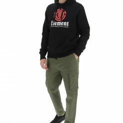 Felpa Con Cappuccio Element Felpata Con Logo E Tasca A Marsupio Centrale -Lacoste shop d10f02e4a726d606a1911903d61fdb47