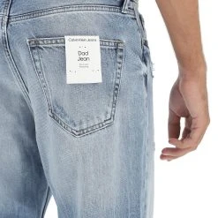 Calvin Klein Jeans Jeans Calvin Klein J30j321115 Dad Lavaggio Chiaro Con Rotture -Lacoste shop d18c3d96873f2c1d2b1716a4e7aa432f